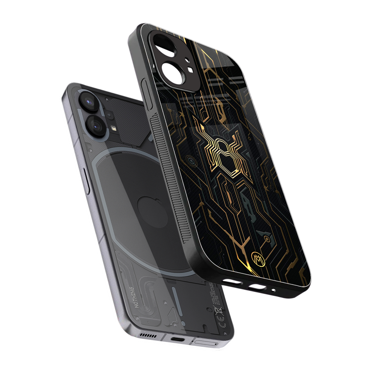 spider verse back phone cover | glass case for nothing phone 1