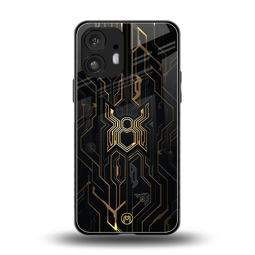 spider verse back phone cover | glass case for nothing phone 2
