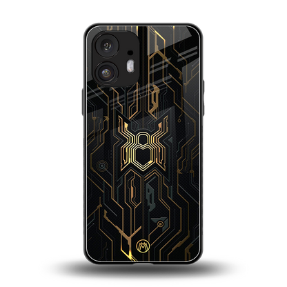 spider verse back phone cover | glass case for nothing phone 2