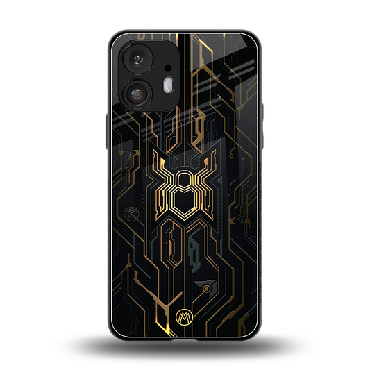 spider verse back phone cover | glass case for nothing phone 2