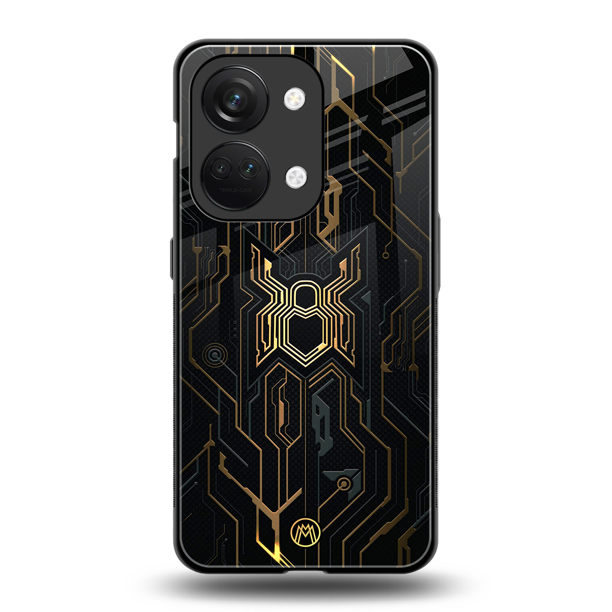 spider verse back phone cover | glass case for oneplus nord 3