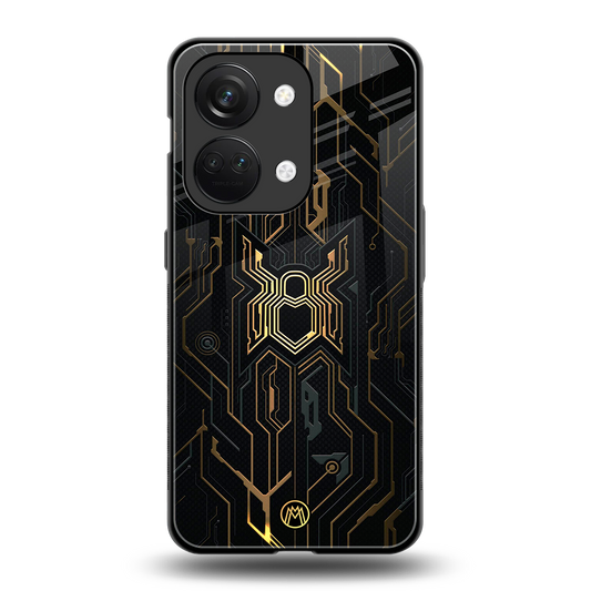 spider verse back phone cover | glass case for oneplus nord 3