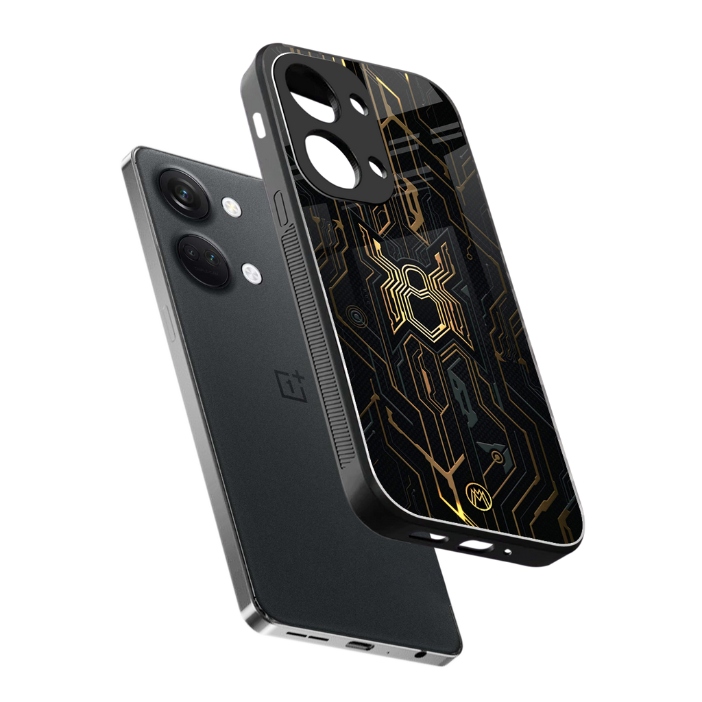 spider verse back phone cover | glass case for oneplus nord 3