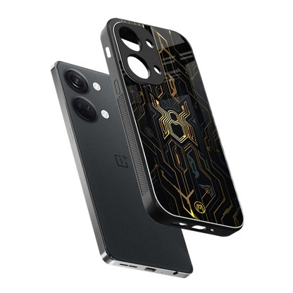 spider verse back phone cover | glass case for oneplus nord 3