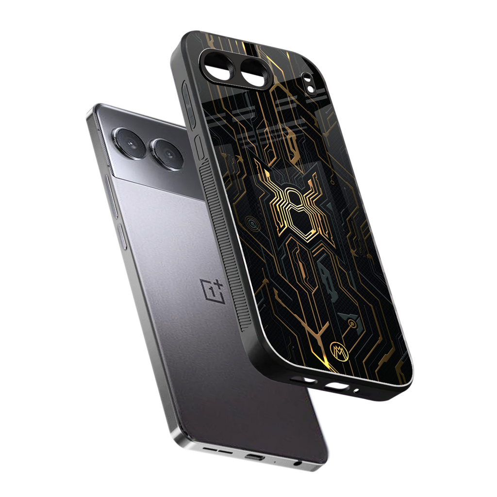 spider verse back phone cover | glass case for oneplus nord 4