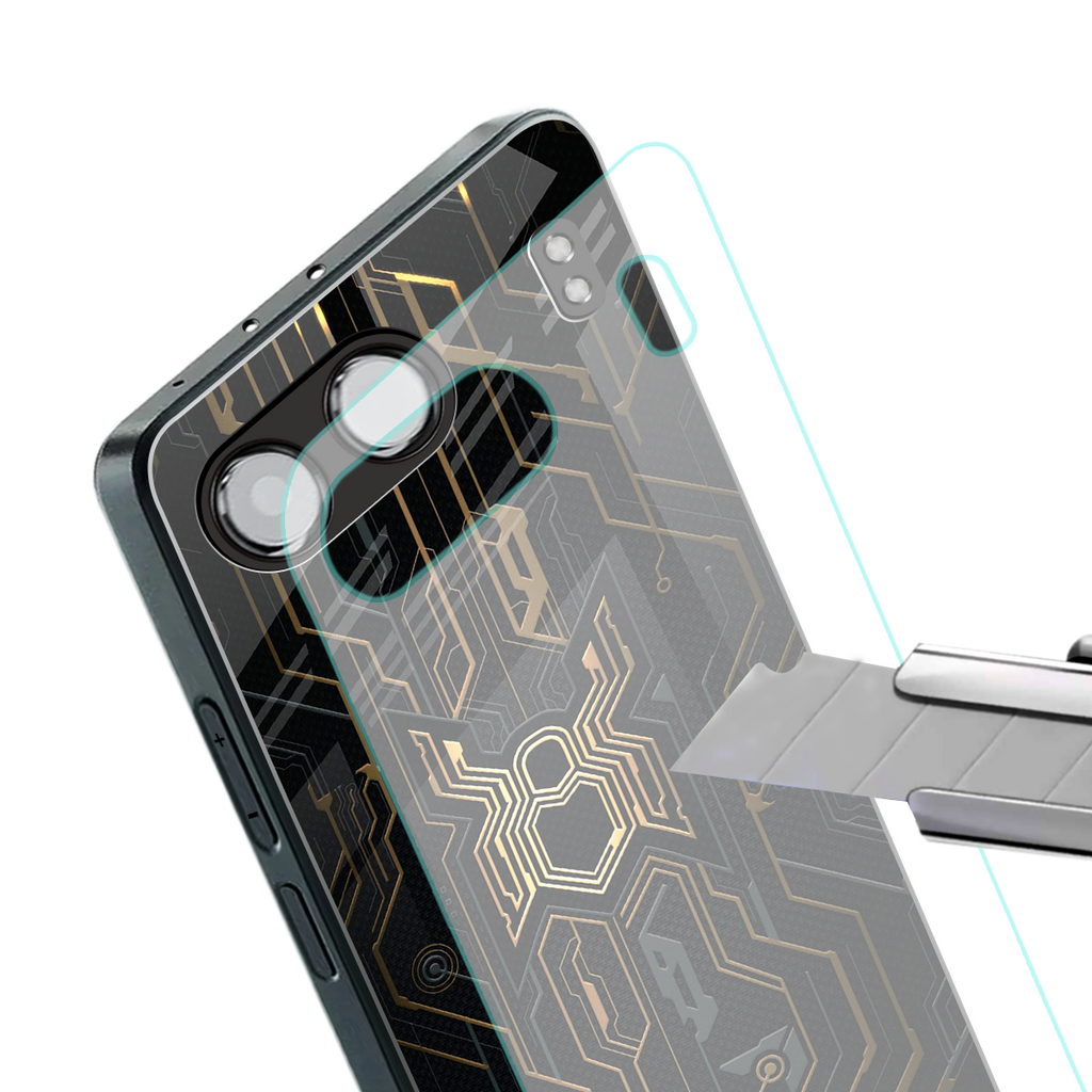 spider verse back phone cover | glass case for oneplus nord 4