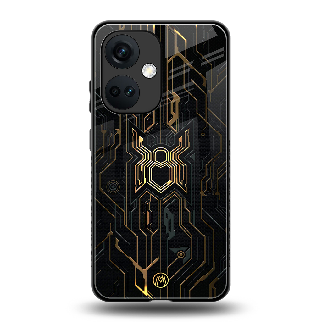 spider verse back phone cover | glass case for oneplus nord ce 3