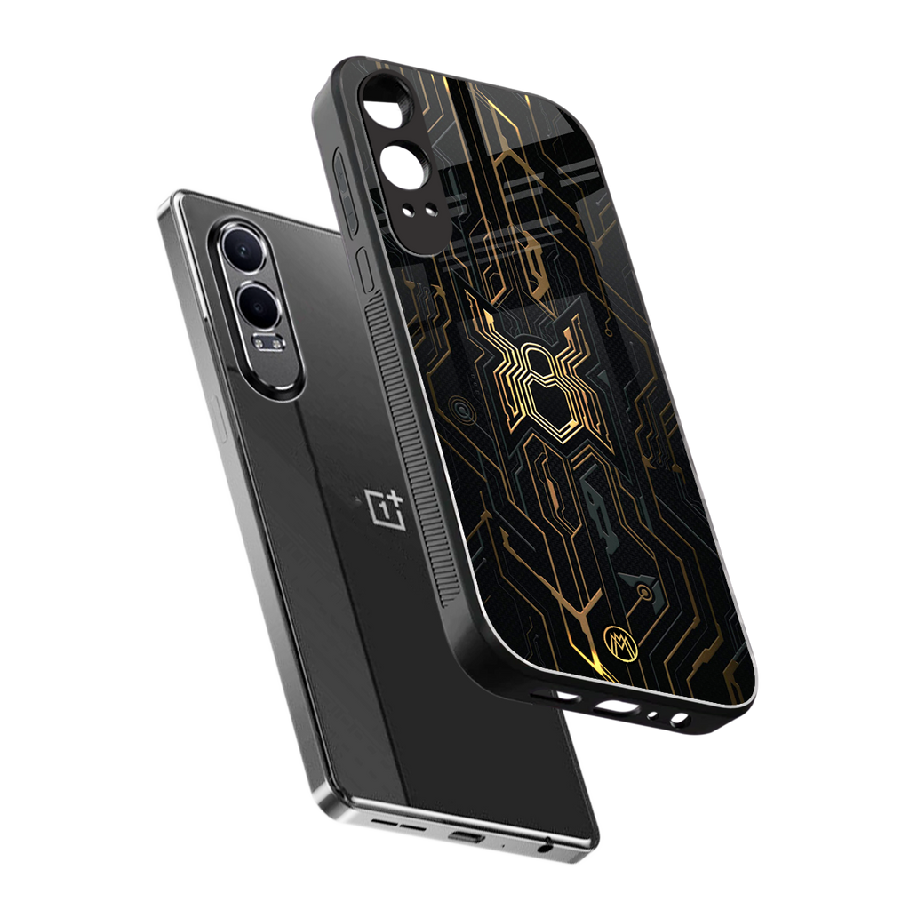 spider verse back phone cover | glass case for oneplus nord ce 4 lite