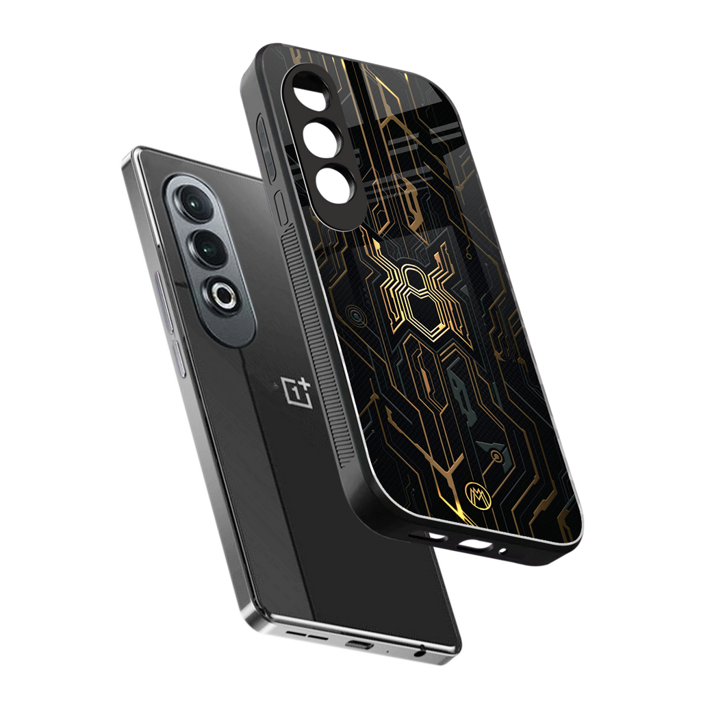 spider verse back phone cover | glass case for oneplus nord ce 4