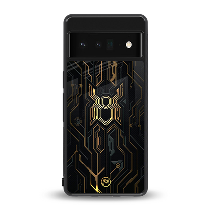 spider verse back phone cover | glass case for google pixel 6 pro