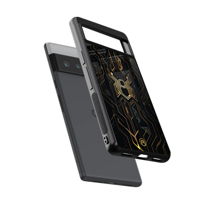 spider verse back phone cover | glass case for google pixel 6 pro