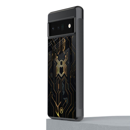 spider verse back phone cover | glass case for google pixel 6 pro