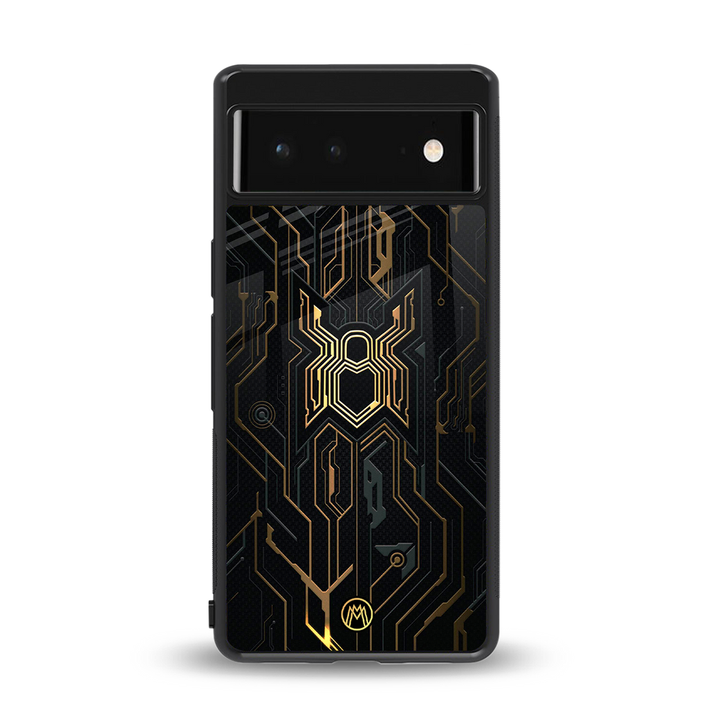 spider verse back phone cover | glass case for google pixel 6