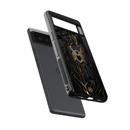 spider verse back phone cover | glass case for google pixel 6