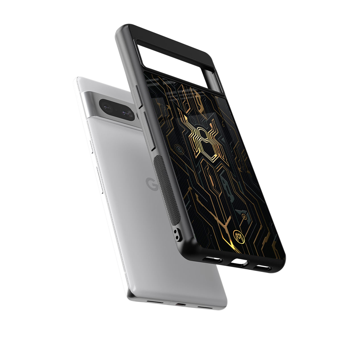spider verse back phone cover | glass case for google pixel 7 pro