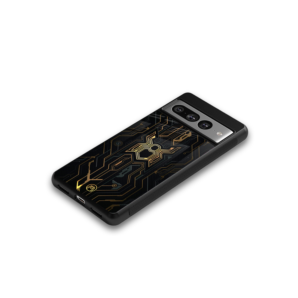 spider verse back phone cover | glass case for google pixel 7 pro
