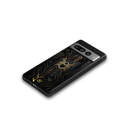 spider verse back phone cover | glass case for google pixel 7 pro