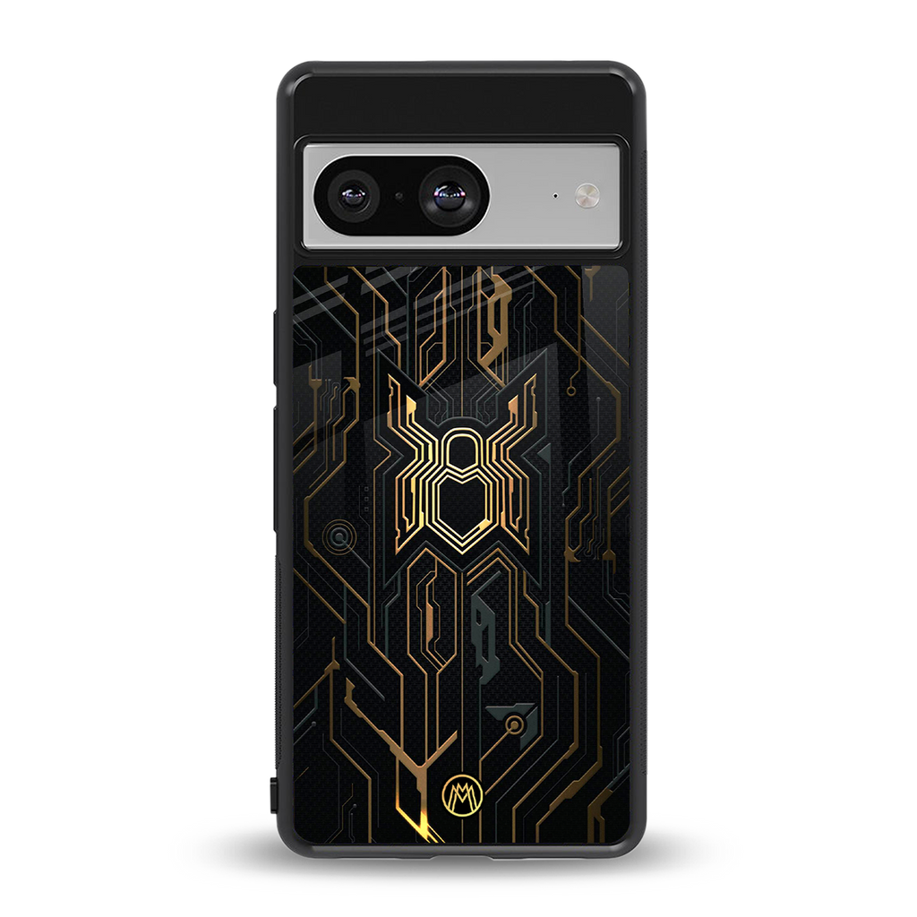 spider verse back phone cover | glass case for Google Pixel 8