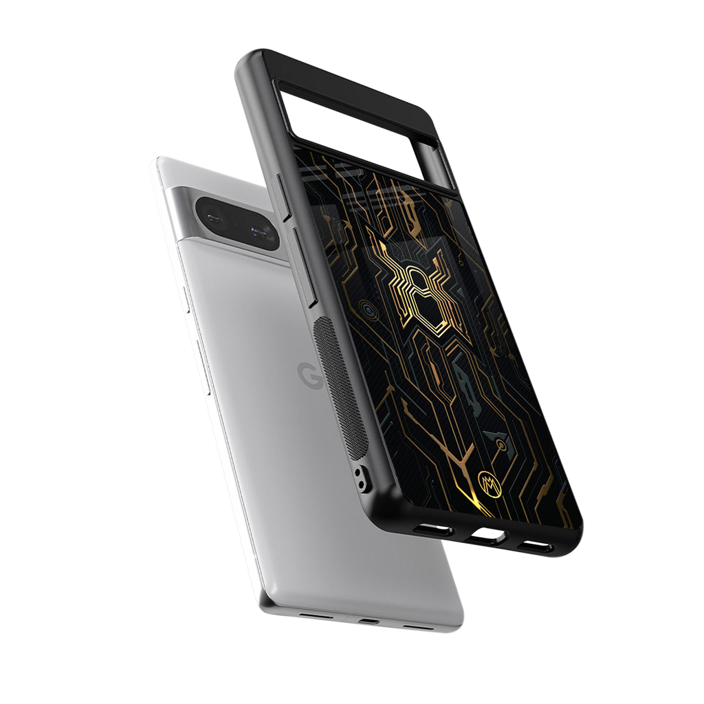 spider verse back phone cover | glass case for Google Pixel 8