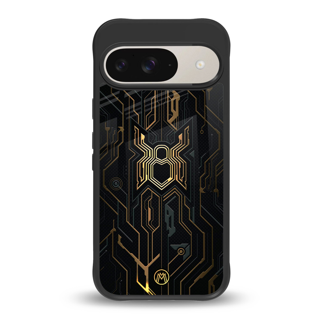 spider verse back phone cover | glass case for google pixel 9