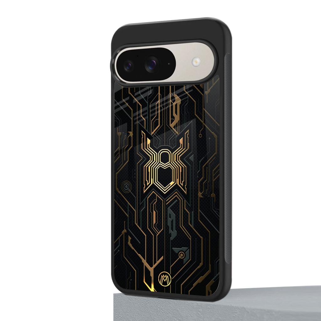 spider verse back phone cover | glass case for google pixel 9