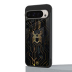 spider verse back phone cover | glass case for google pixel 9 pro