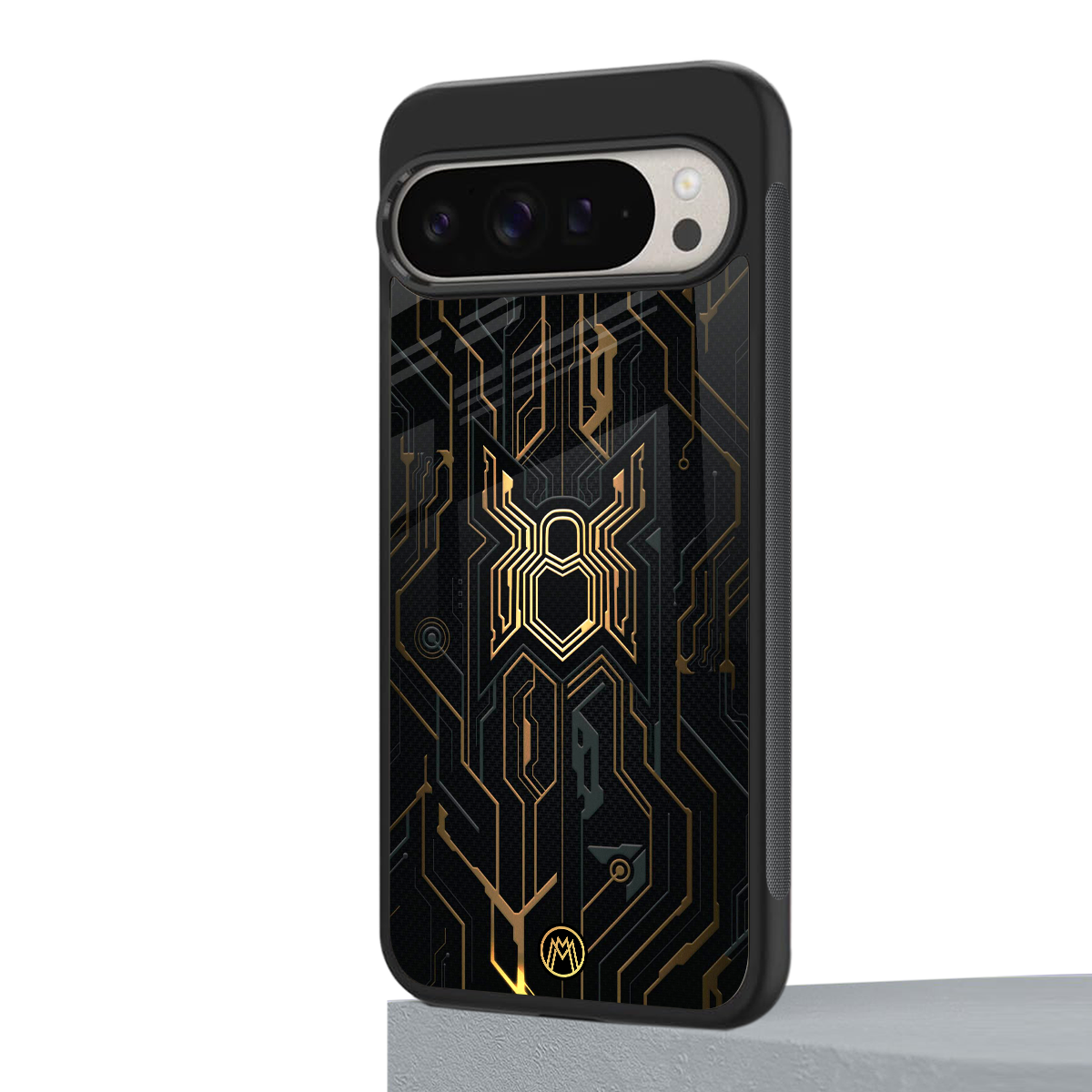 spider verse back phone cover | glass case for google pixel 9 pro xl