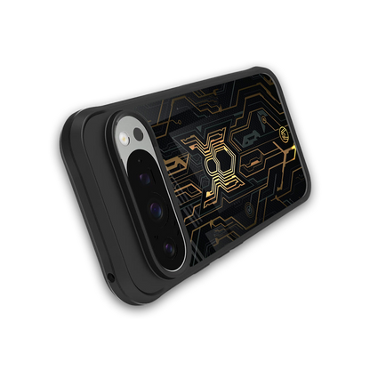 spider verse back phone cover | glass case for google pixel 9 pro xl