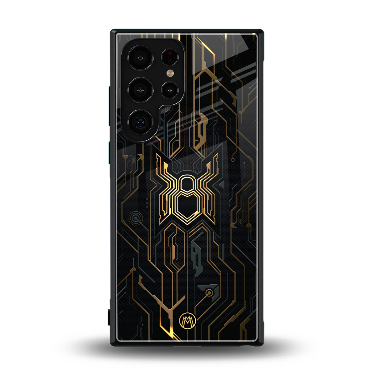 spider verse back phone cover | glass case for samsung galaxy s23 ultra