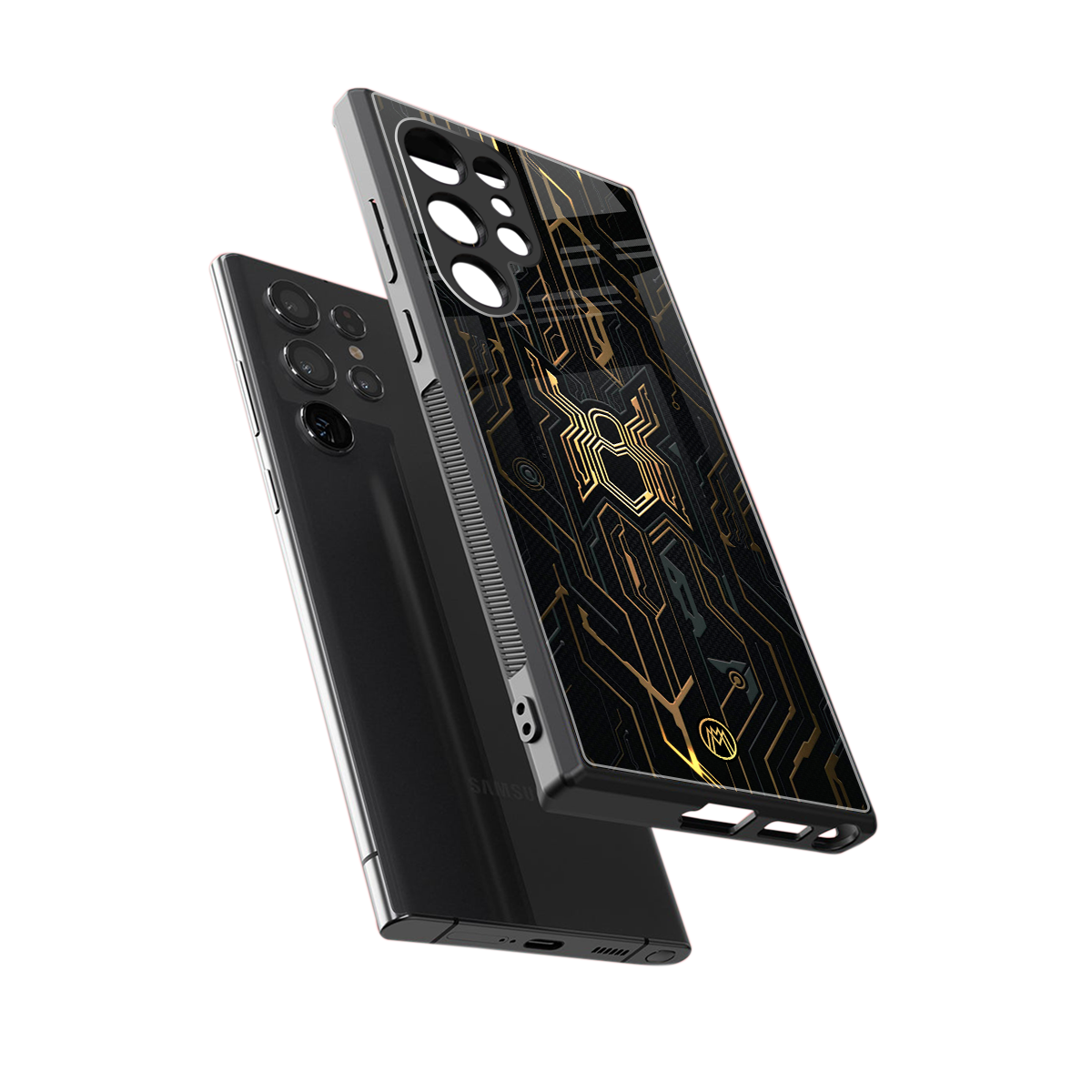 spider verse back phone cover | glass case for samsung galaxy s24 ultra