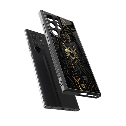 spider verse back phone cover | glass case for samsung galaxy s24 ultra