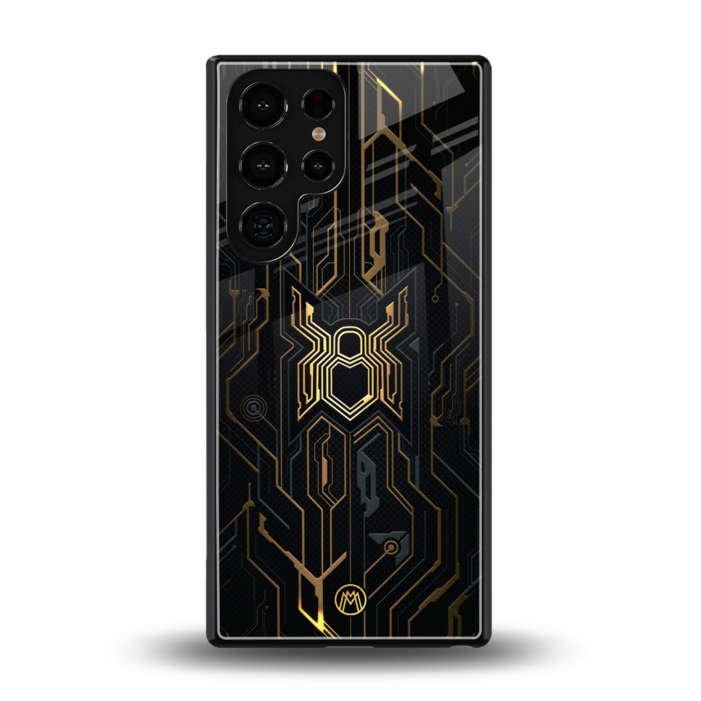 spider verse back phone cover | glass case for samsung galaxy s25 ultra