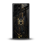 spider verse back phone cover | glass case for samsung galaxy s25 ultra