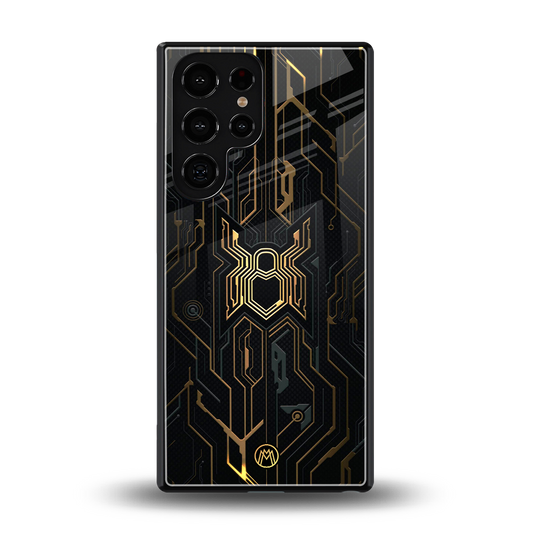 spider verse back phone cover | glass case for samsung galaxy s25 ultra