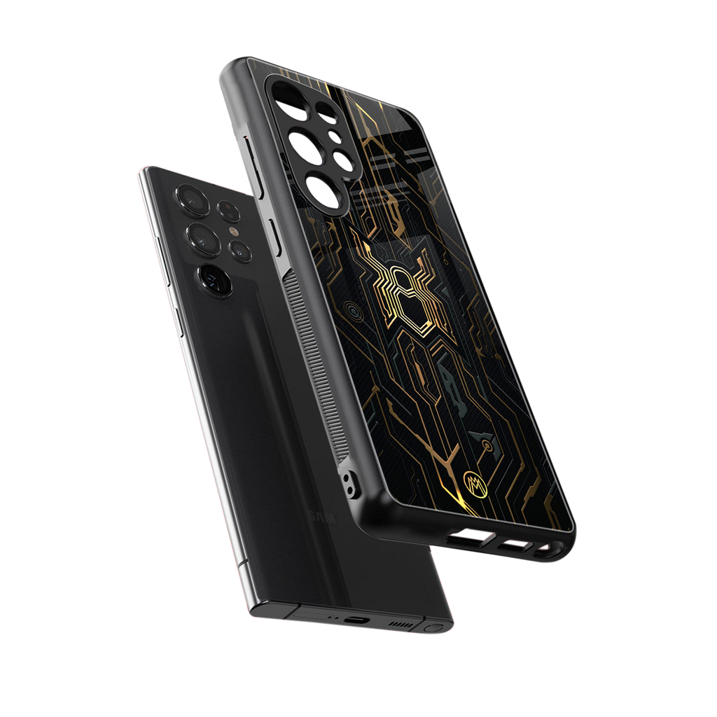 spider verse back phone cover | glass case for samsung galaxy s25 ultra