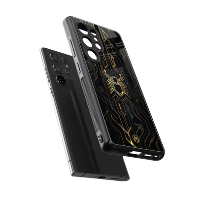 spider verse back phone cover | glass case for samsung galaxy s25 ultra