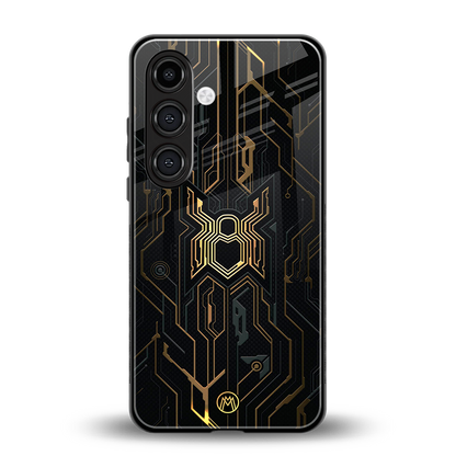 spider verse back phone cover | glass case for samsung galaxy s23