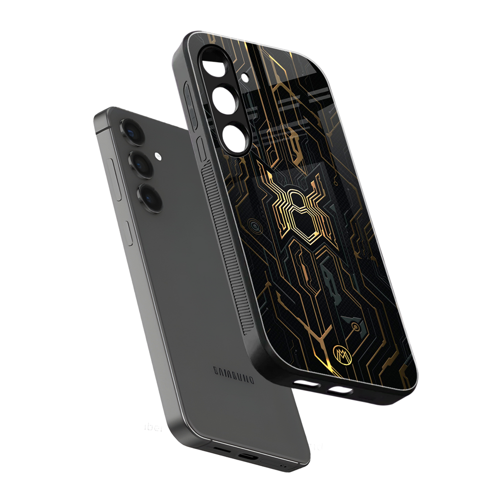 spider verse back phone cover | glass case for samsung galaxy s25