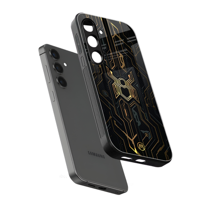 spider verse back phone cover | glass case for samsung galaxy s23