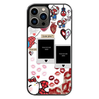 Polaroid Personalised Glass Phone Case