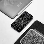 spider swirl back phone cover | glass case for oneplus nord ce 3