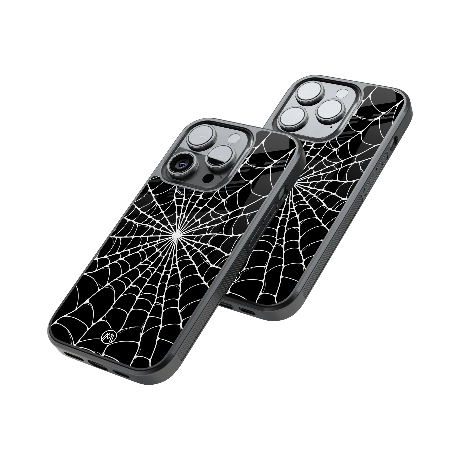Protective Glass Back Phone Case Compatible with iPhone, Samsung, OnePlus, Pixel & More