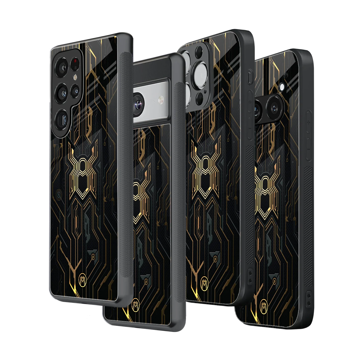 Stylish Glass Back Case for All Smartphones – iPhone, Samsung, OnePlus, Pixel, Redmi, Oppo, Vivo, Motorola