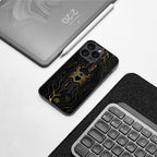 spider verse back phone cover | glass case for iphone 16 pro