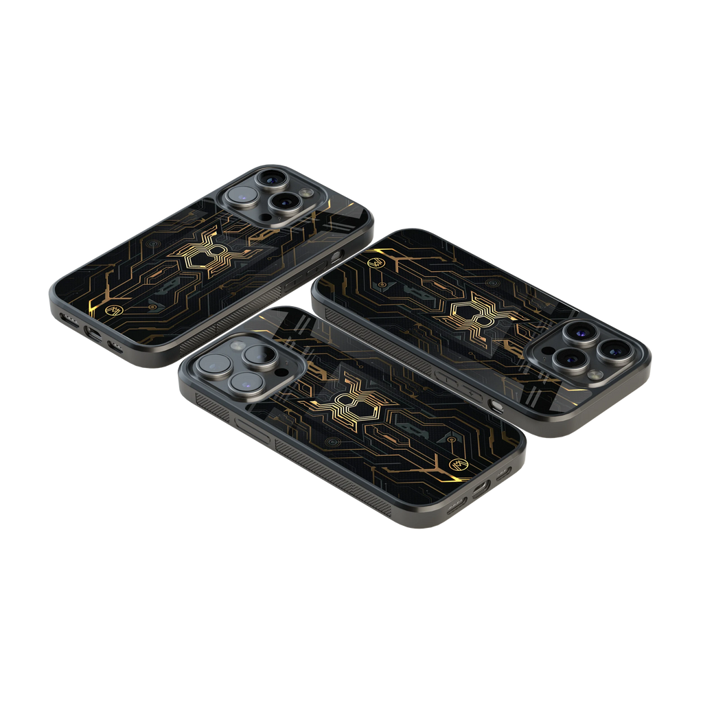 Luxury Glass Back Mobile Cover for iPhone, Samsung Galaxy, OnePlus, Pixel, Redmi & More