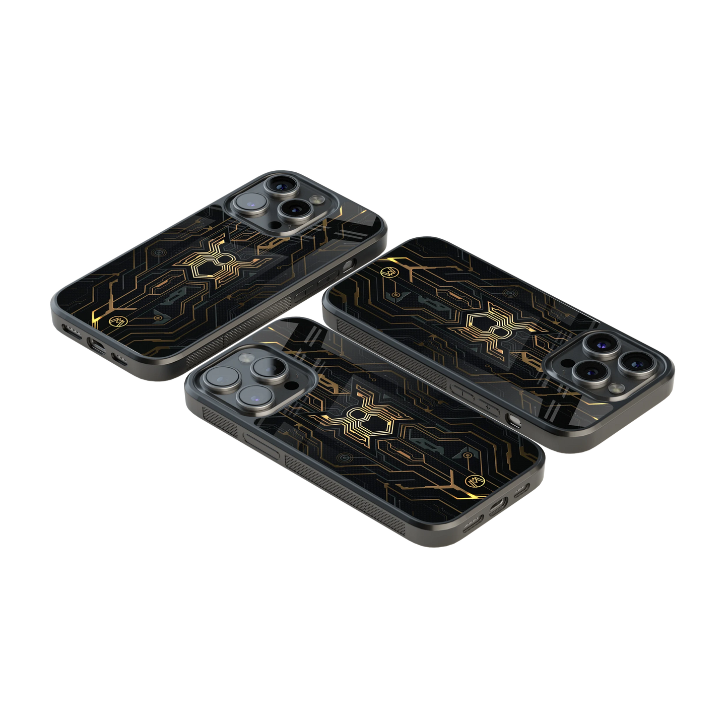 Luxury Glass Back Mobile Cover for iPhone, Samsung Galaxy, OnePlus, Pixel, Redmi & More