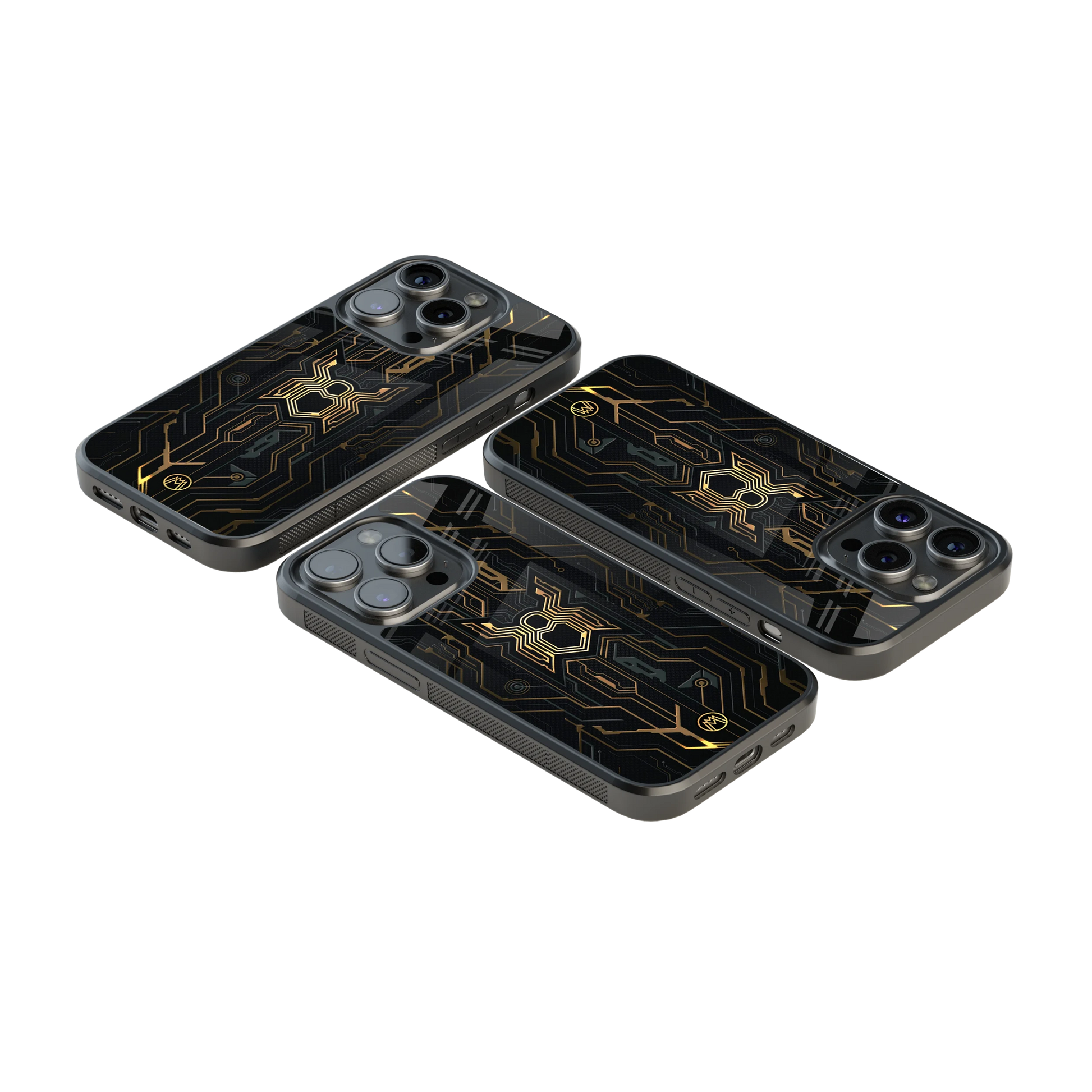 Luxury Glass Back Mobile Cover for iPhone, Samsung Galaxy, OnePlus, Pixel, Redmi & More