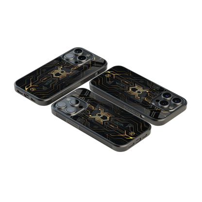 Luxury Glass Back Mobile Cover for iPhone, Samsung Galaxy, OnePlus, Pixel, Redmi & More