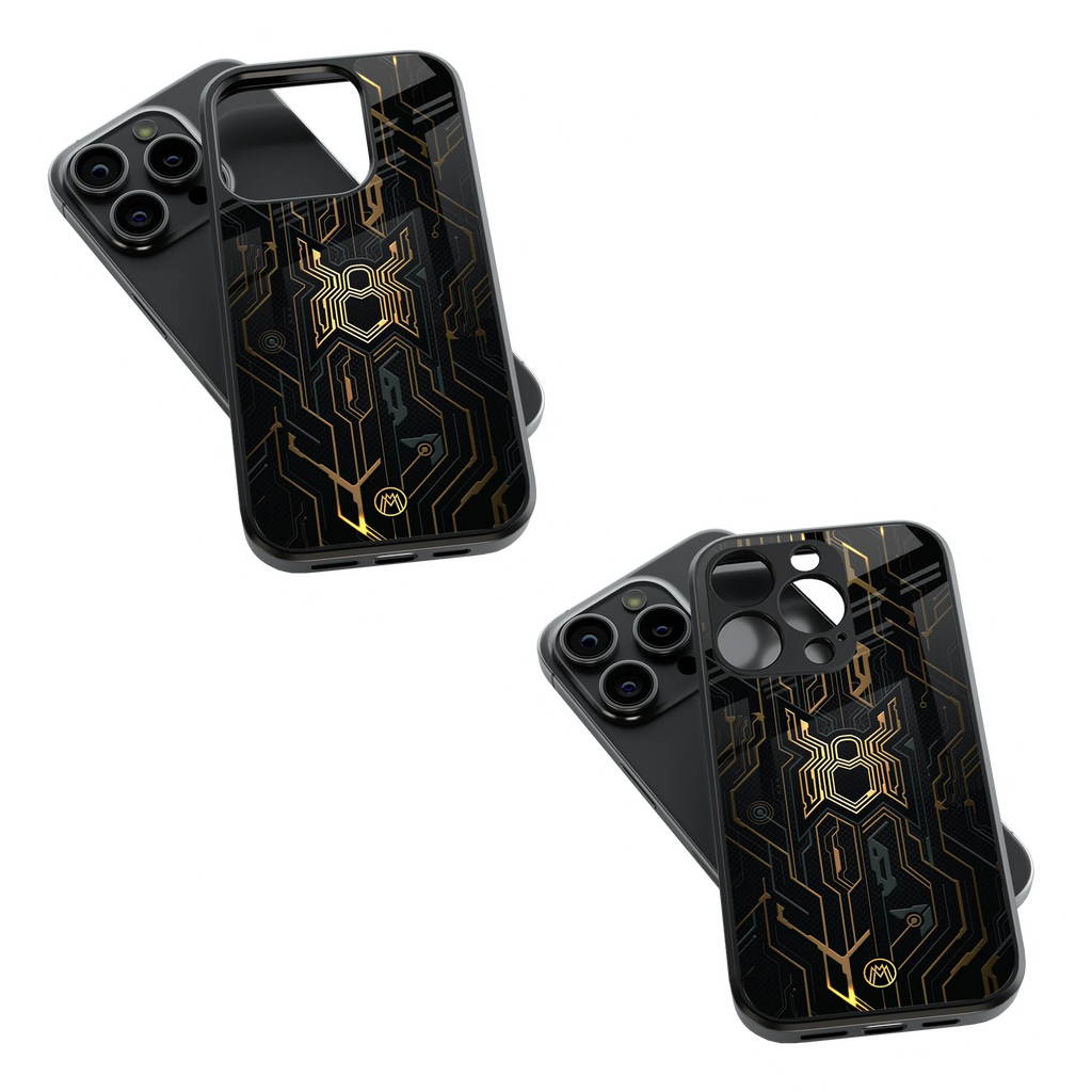 Trendy Glass Back Mobile Case for iPhone, Samsung, Redmi, OnePlus, Google Pixel, Motorola