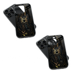 Trendy Glass Back Mobile Case for iPhone, Samsung, Redmi, OnePlus, Google Pixel, Motorola